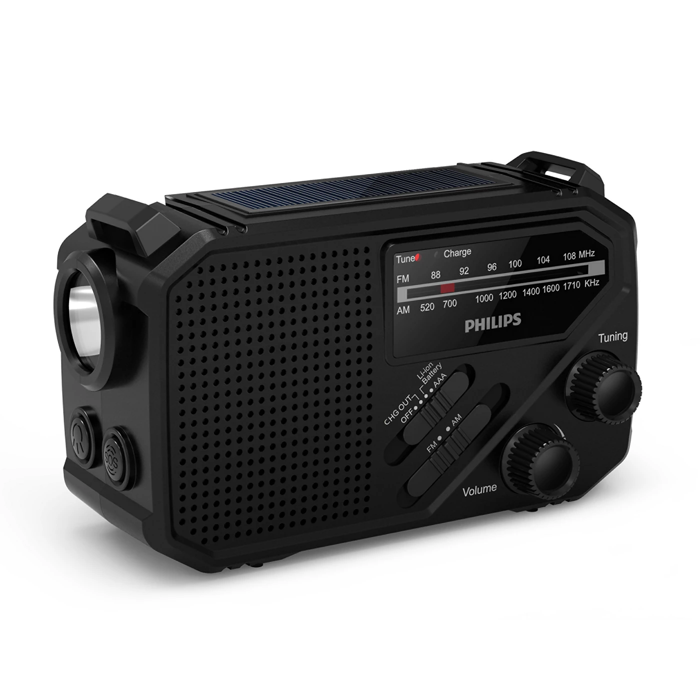 Paristokäyttöinen hätäradio TAR1609/00